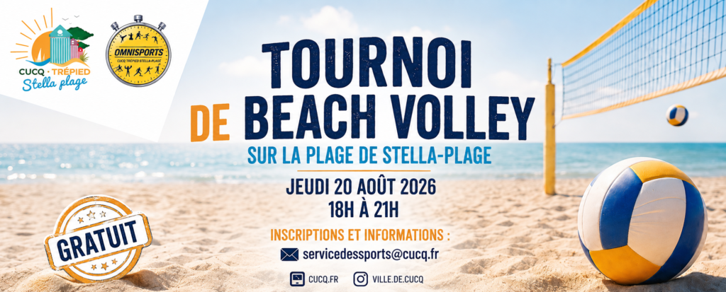 banniere beach volley